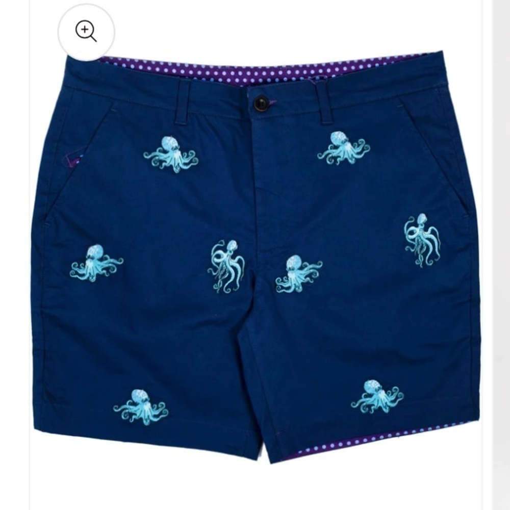 Lords Of Harlech NWT Edward Lux Blue Shorts 34 Academia Golf Tennis Prep Preppy